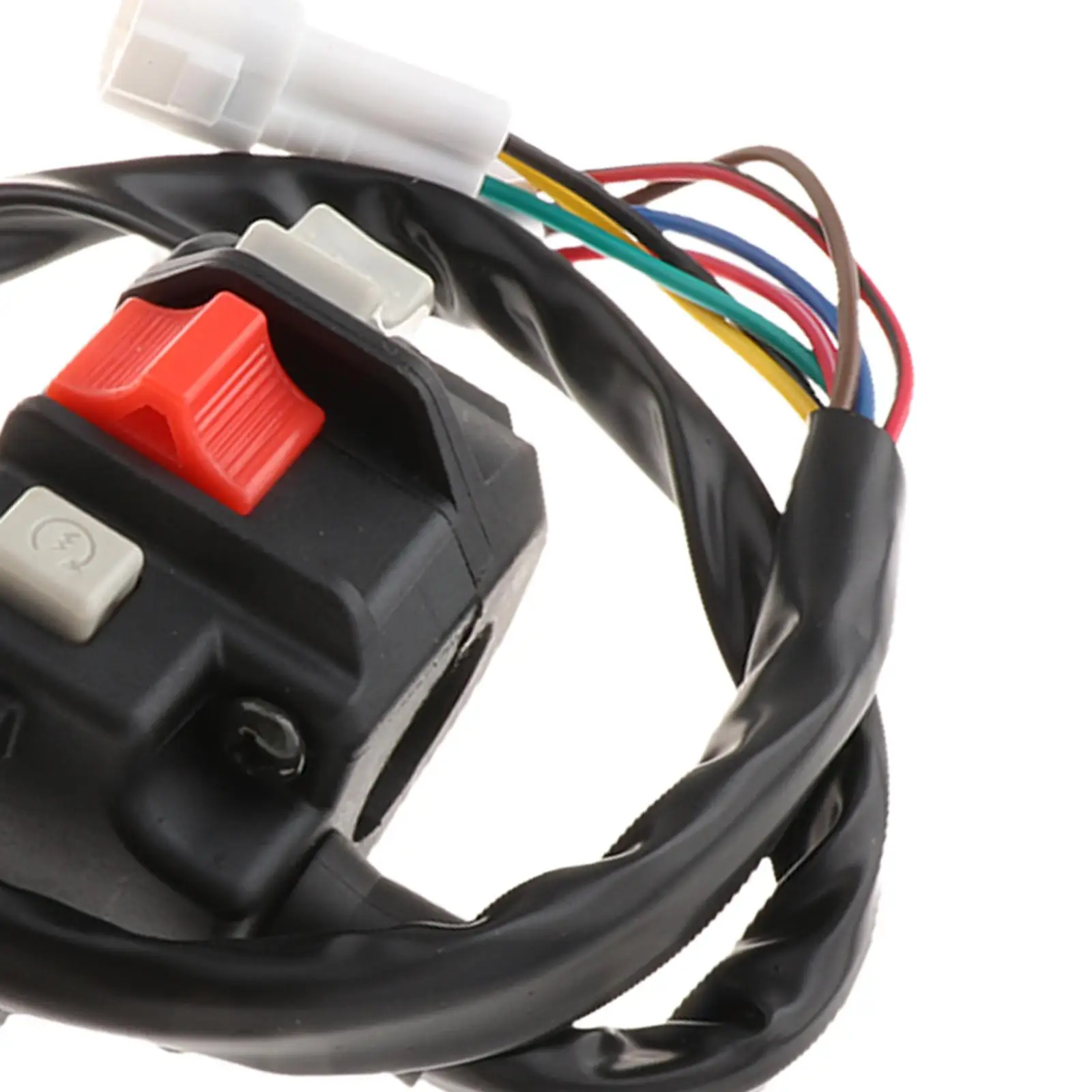 Left Handlebar Start Stop Switch Direct Replacement Solid Performance for Yamaha Bear Tracker 250