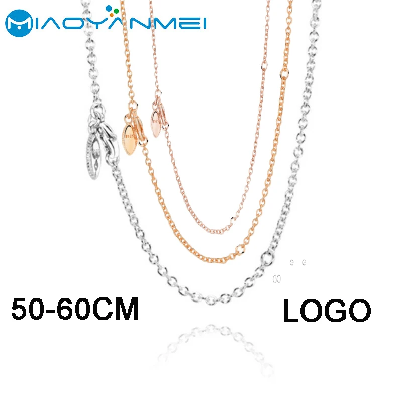 Women Necklace Fit Original Pandora Pendants S925 Sterling Silver Necklaces Diy With Jewelry Mother Day Gift