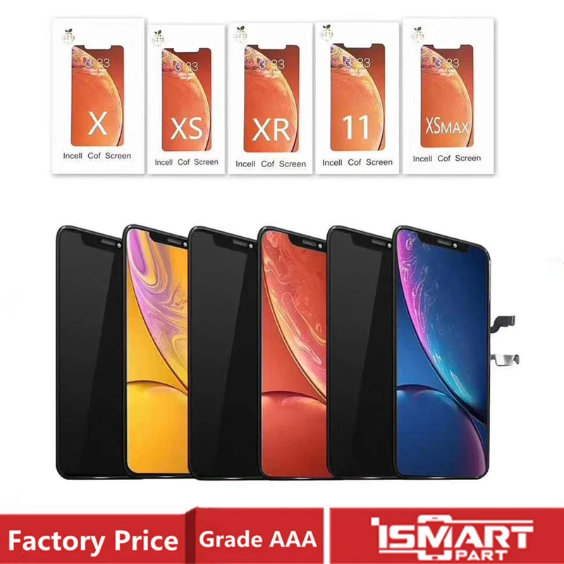 

ЖК-дисплей Incell для iPhone 13 Pro Max, сенсорный экран для моделей 13Mini 14 Plus, дигитайзер TFT в сборе для iPhone XS Max, замена экрана RJ
