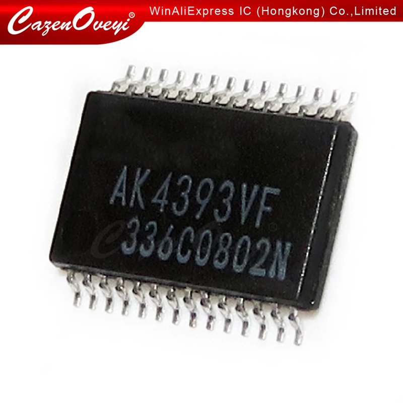 

CazenOveyi 10pcs/lot AK4393VF AK4393 TSSOP-28 In Stock