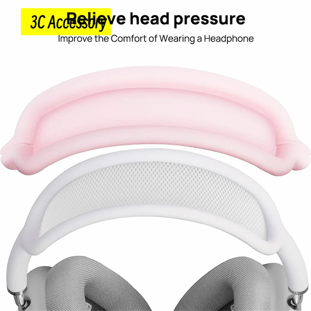 ﻿ 2024 AirPod Max2 Case Anti-Scratch Silicone Earphone Case For AirPods Headset Protect Shell for Apple Airpods Max Accessories