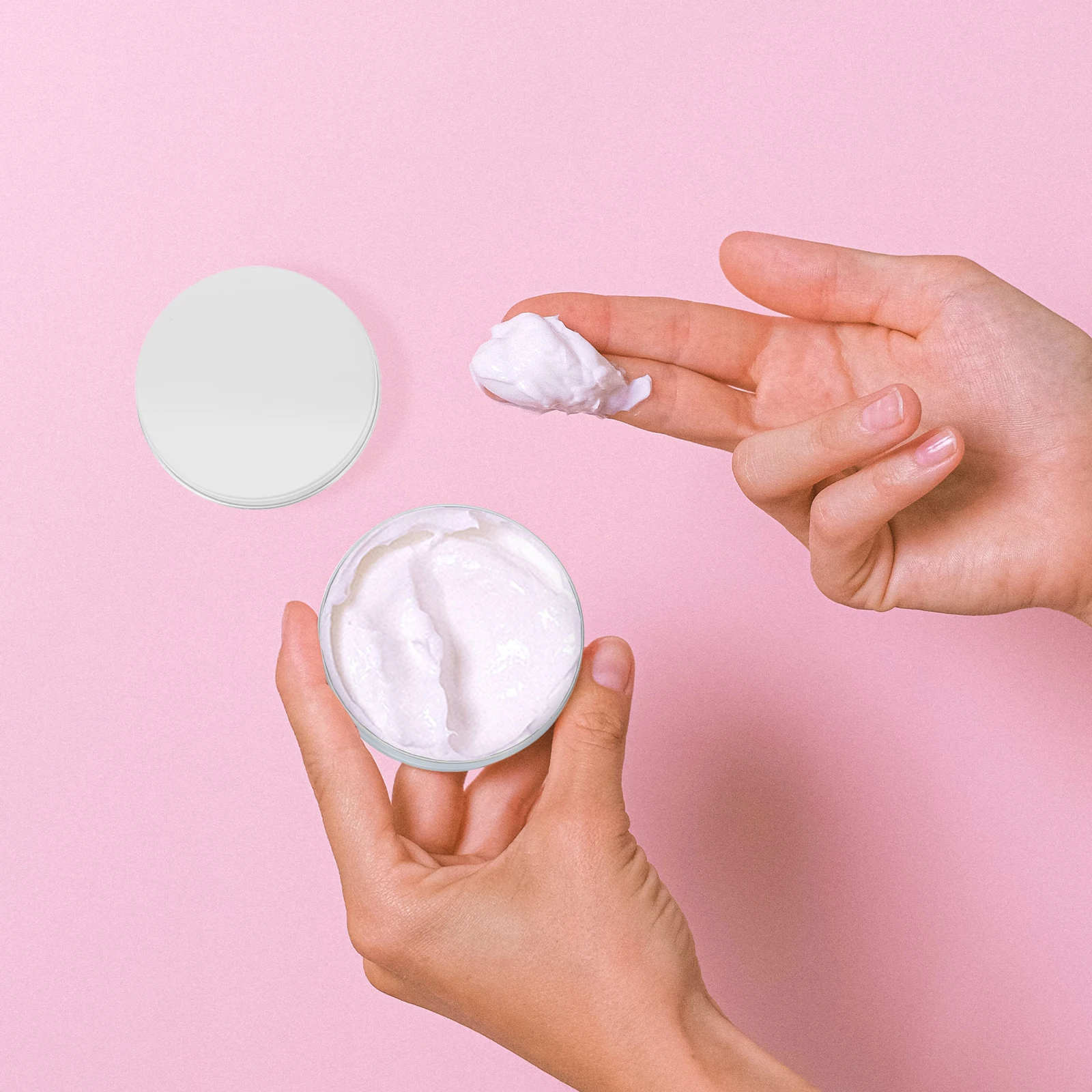 

20pcs Aluminum Jars 45ml Cream Containers Refillable Empty Sample Pots Travel Size Skincare Packaging Body Butter