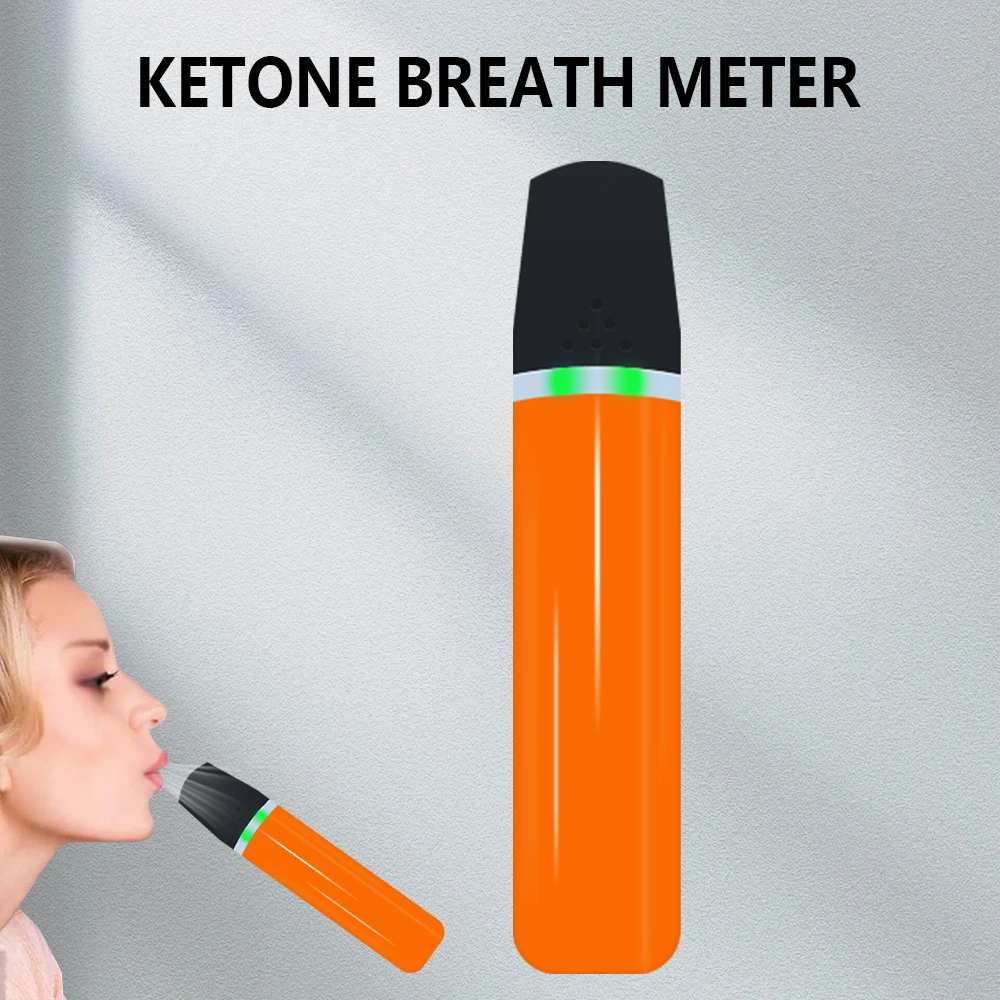 Wireless & APP Ketone Breath Tester Meter for Fat Burning Weight Loss, Ketogenic, Keto, Ketosis, Connect with Mobile