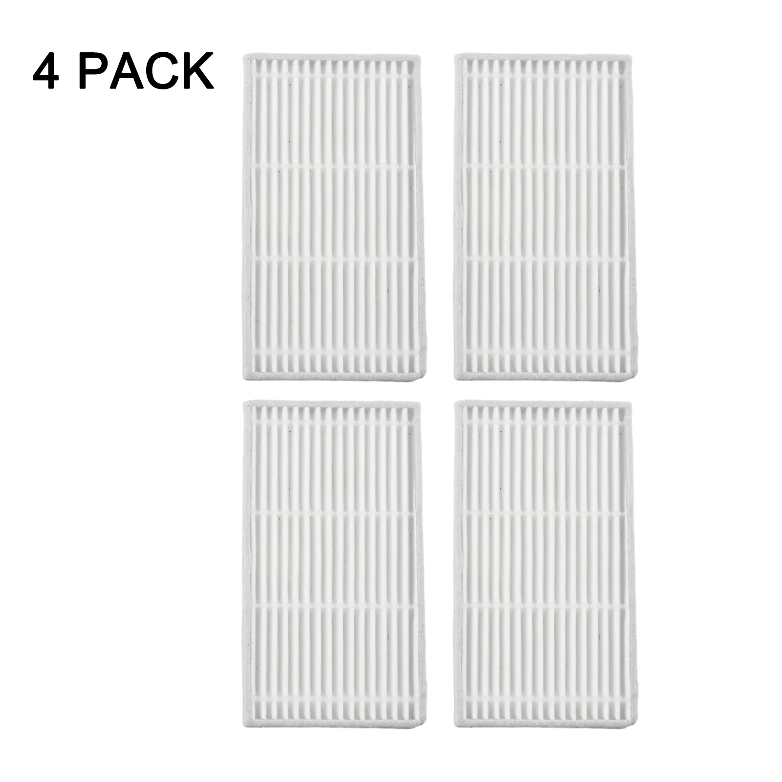 Conjunto de filtro de substituição 4/10 pacotes para robô aspirador de pó monsga mr1, acessórios para manter pisos limpos e higiênicos