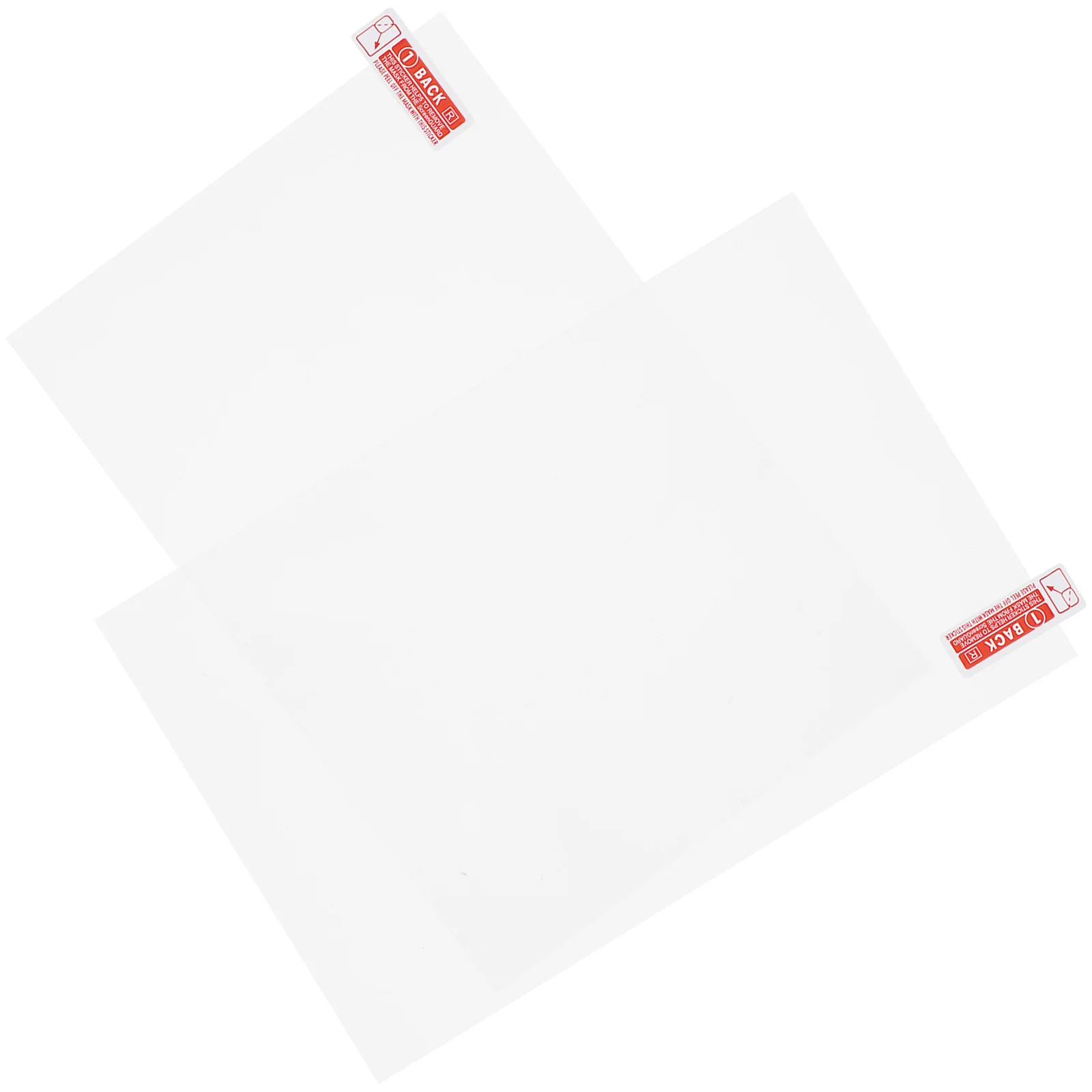 

2Pcs 7 Inch Game Console Screen Protector Tempered Glass Film High Definition Transparent Scratch Resistant Console Screen Cover