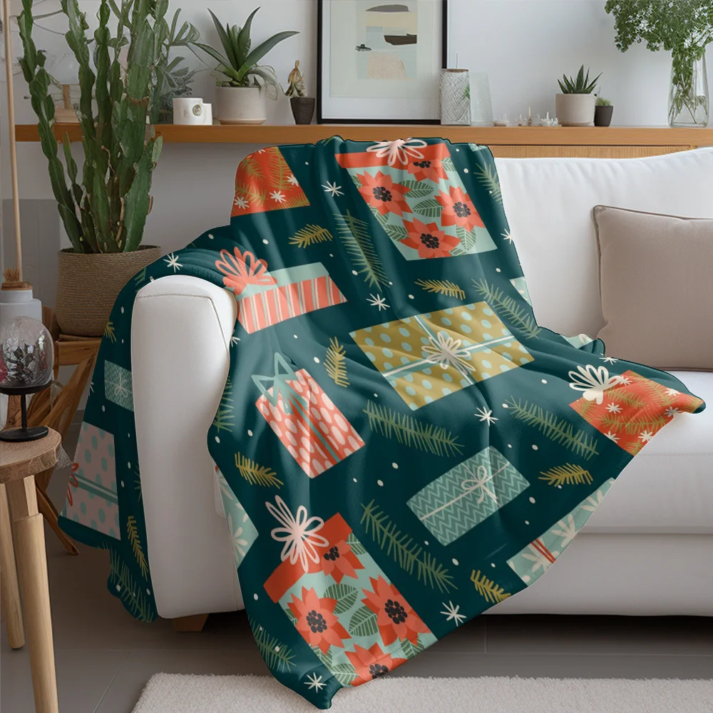 TU Soft Throw Blanket Cozy Warm Decorative Living Room Bedding Home Decor Gift Idea