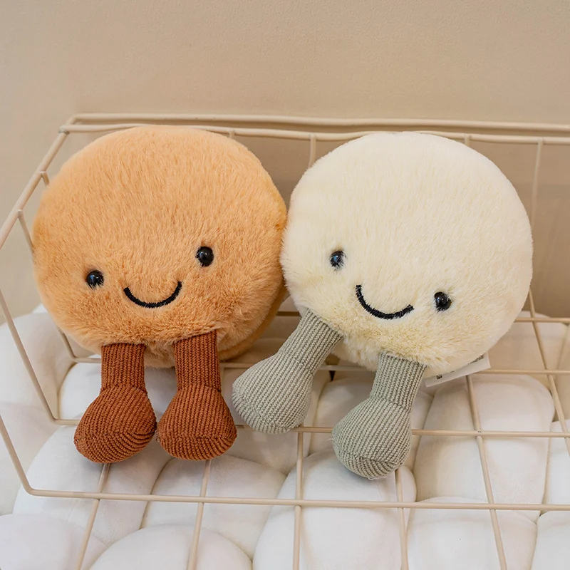 هدية ديكور من القطيفة الناعمة معكرون، لهجة معجنات رائعة ثلاثية الألوان للأريكة/السرير/المكتب غير قابلة للانزلاق، قابلة للغسل في الغسالة