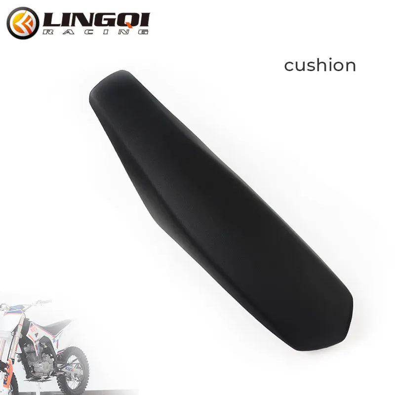 

LINGQI RACING Foam Seats Waterproof Seat Cushion Leather Saddle For KAYO T4 Pit Dirt Bike Off Road Parts Motorcycle Accessories