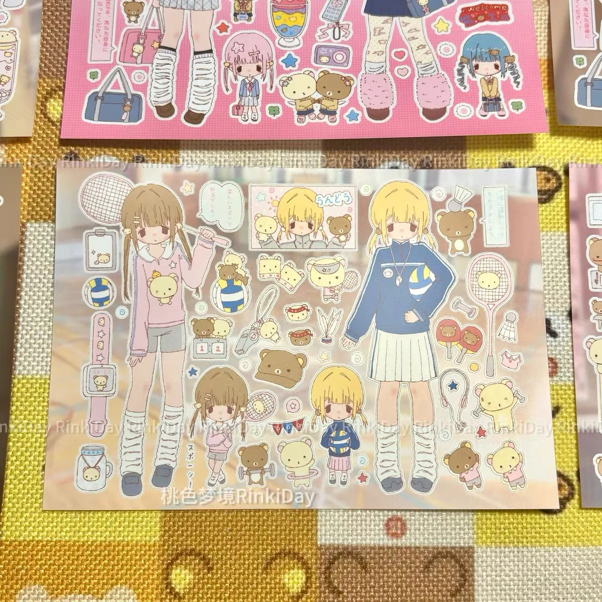 Antiker Mädchenaufkleber, wasserfester Aufkleber