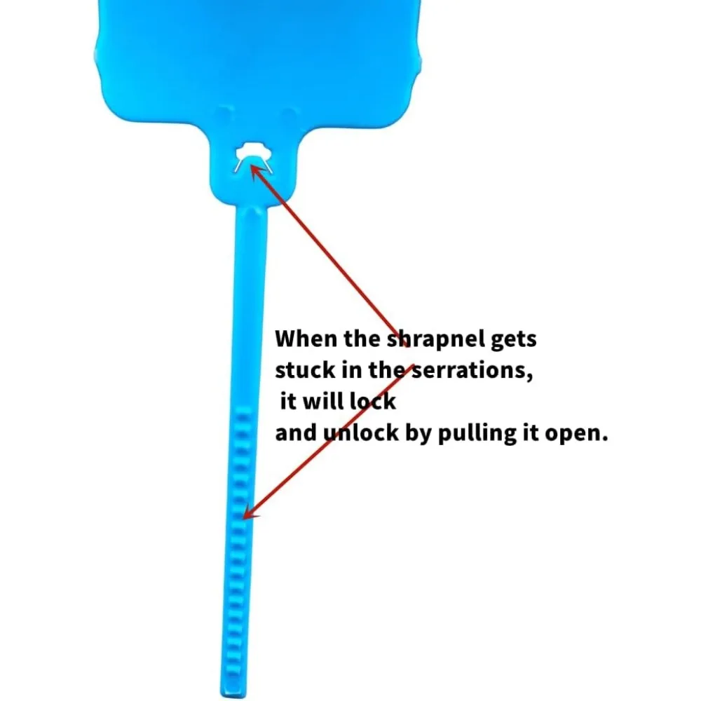50/100Pcs Reusable Plastic Tags Hang Tag Waterproof Label Seal Cable Tie Color Classification Mark Sign Shoes Clothes Hang Label