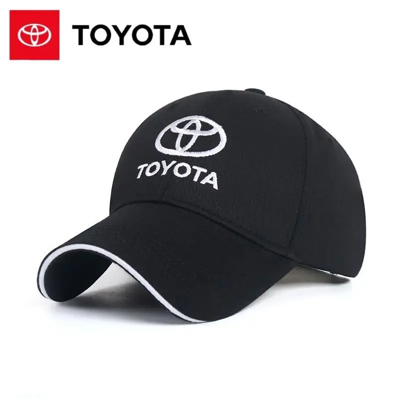 New Car Baseball Cap Fashion Outdoor Sport Cotton Sunblock Hat For Toyota Corolla Avensis Yaris Rav4 Hilux Auris Camry Prius