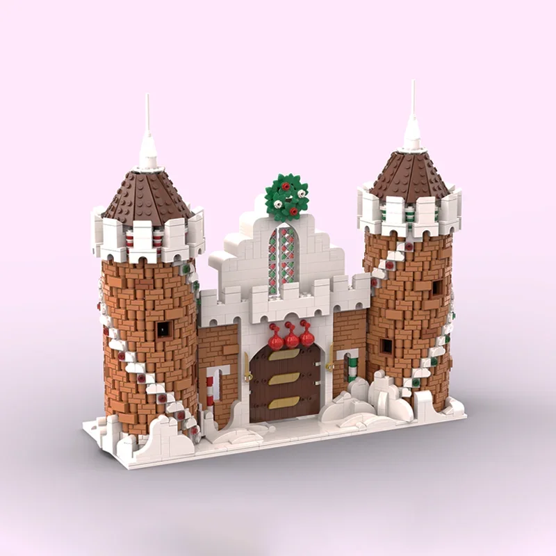 

2033 шт. Moc Щелкунчик Neuschwanstein Замок Модулитные здания Строительные блоки Сборка Кирпичи Игрушки Подарок для детей