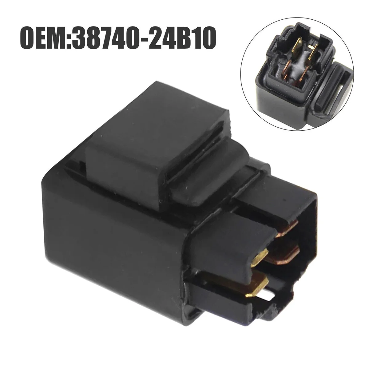 Motorcycle Starter Relay Fuel Pump Fan Off Relay Fit For Suzuki / Kawasaki / Polaris 38740-38B00, 38740-24X50, 38740-39A00