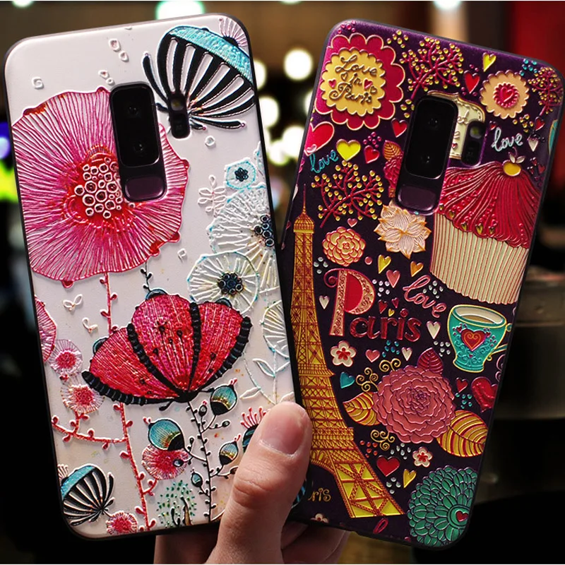 For Huawei Nova 10 Pro Case Nova10 10z 3D Soft Relief Flower Silicone Emboss Back Covers For Huawei Nova 10 4G NCO-AL00 Case Bag