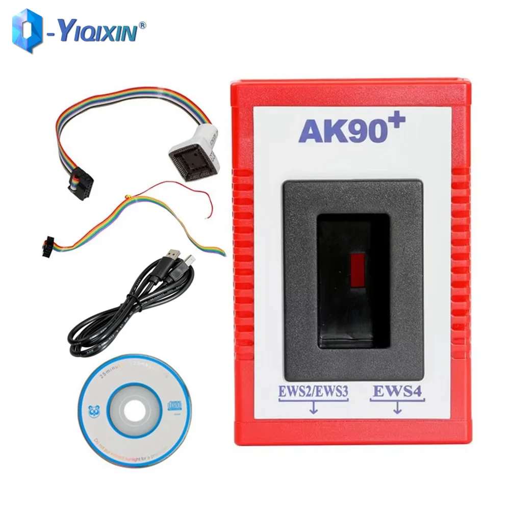 

AK90+ V3.19 Key Programmer Tool Support EWS/CAS From 1995-2009 For BMW EWS2/3/4 Code Reader V3.19 Version AK90 Key Maker