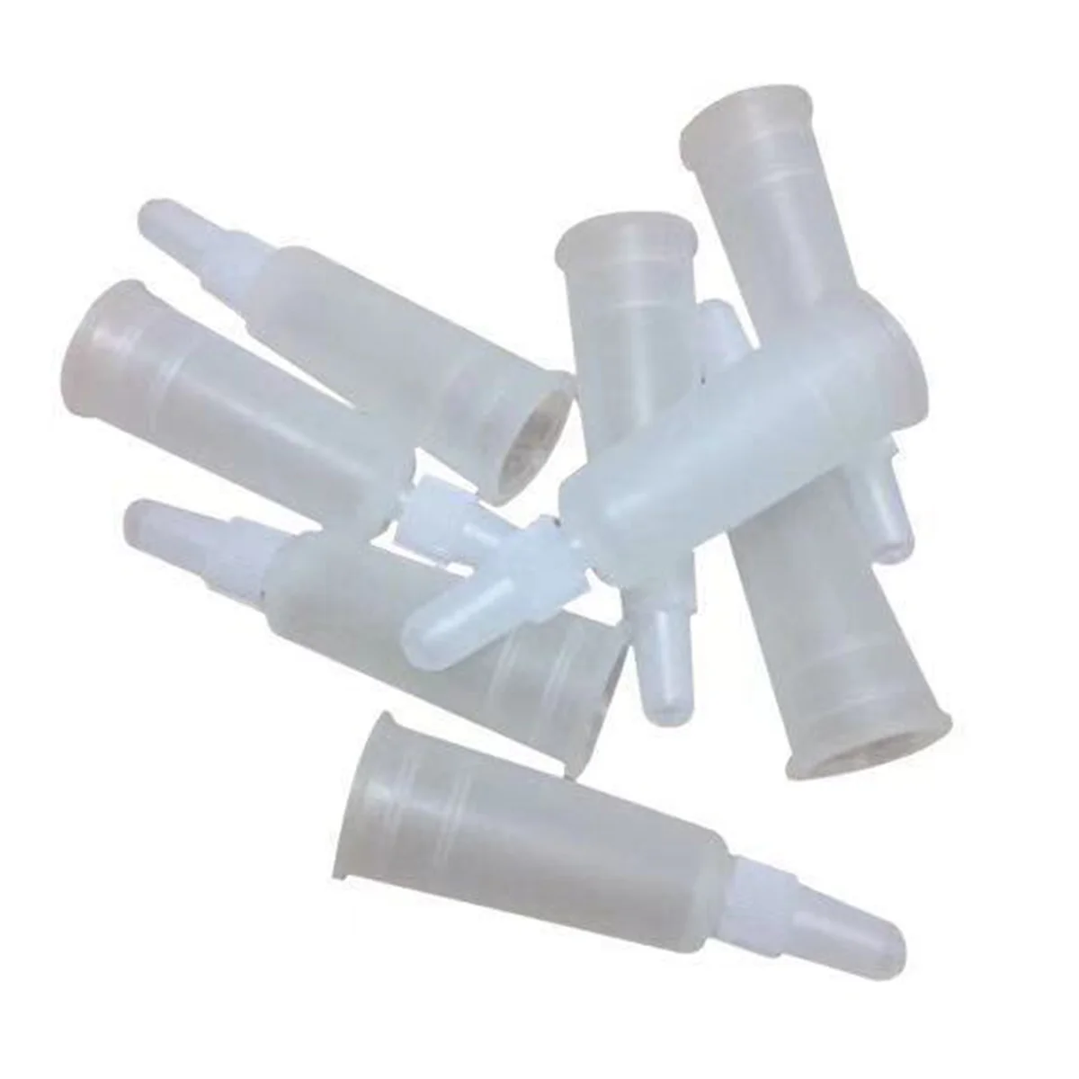 

25 Pcs Set Essential Oil Dropper Vial Plastic Practical Covers Multipurpose Lids