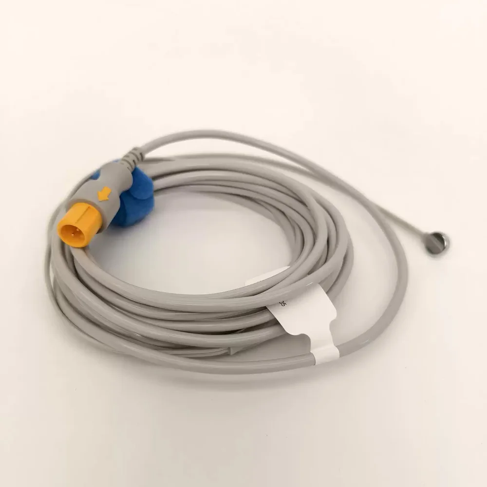 Mindray MR403B Temperature Probe Reusable 2 Pin Adult Skin Temperature Probe For T5 6 8 IPM IMEC UMEC Monitor MR403B