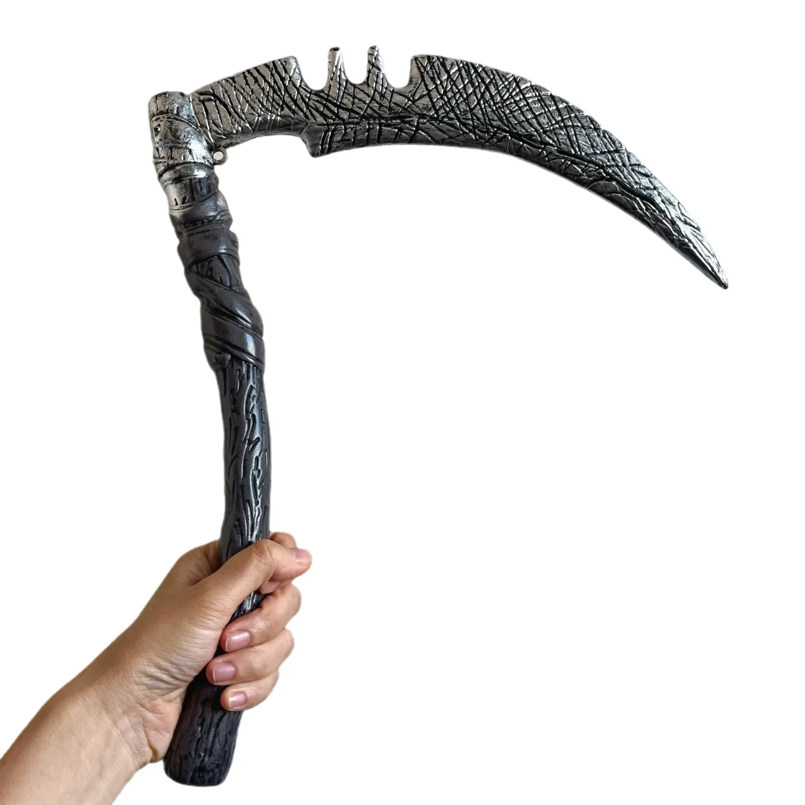 Reaper Sickle Halloween Party Props Decorative Tricks Plastic Toy Sickle