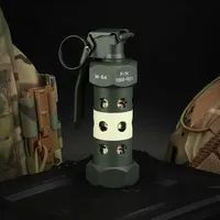 1PC ABS Alloy Flashbang Grenade Model Cosplay Model Prop Dummy Grenade Toys Tactical Outdoor Emergency Camping Lamp