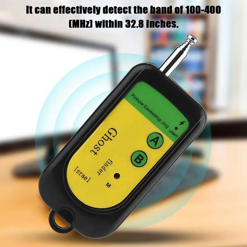 Full Range Wireless Signal RF Tracker Finder Device GSM Signal Anti-Spy Signal Camera Detector RF Anti-Cheating Scanner