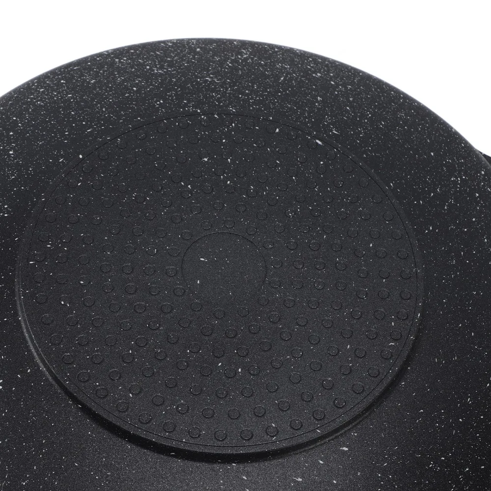 Non Stick Korean Grill Pan Aluminum Alloy High Temperature Resistant Round Korean Grill Pan Oil Outlet Round Korean Stovetop