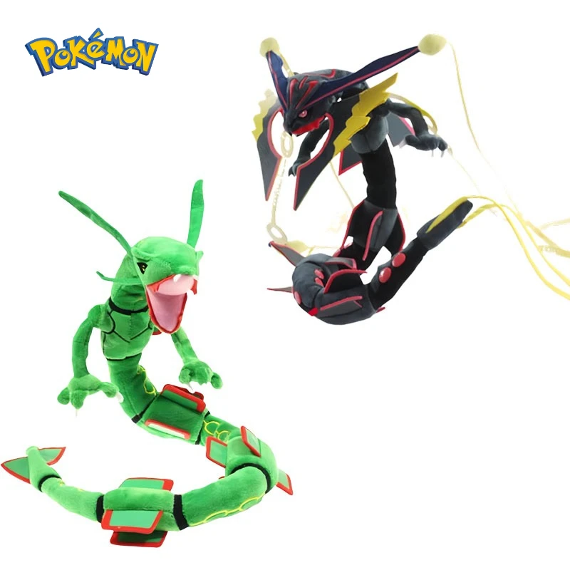 

80/89 см Покемон Rayquaza плюшевые игрушки мультфильм аниме Peluche подушка Kawaii удобная мягкая кукла орнамент детская игрушка праздничный подарок