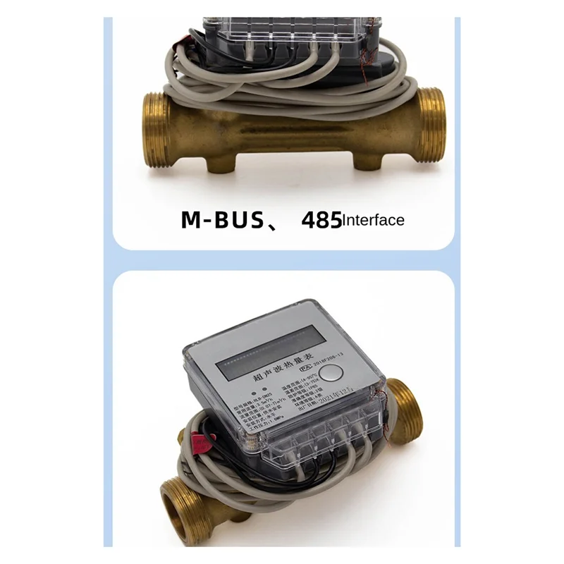 Inteligentny przepływomierz ultradźwiękowy AA84 D25 do ogrzewania i chłodzenia, bez zaworu, do klimatyzacji i ogrzewania.