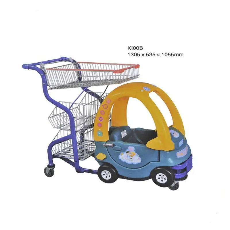 Good price supermarket shopping  kids shopping trolley