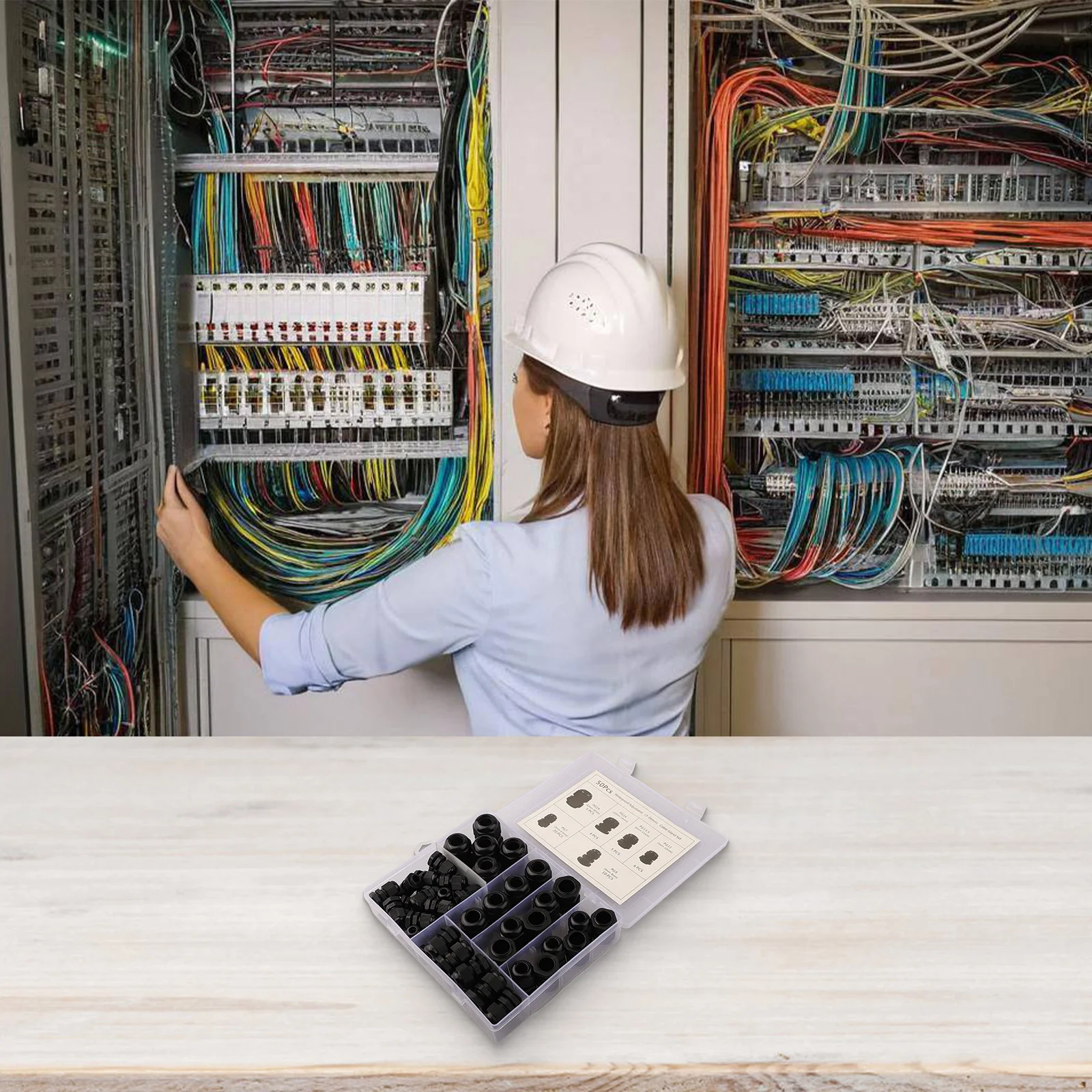 

Cable Gland Joints IP68 Cable Gland Alkalis Resistant Compression Resistant High-quality Nylon PA Resistant To Acids Outdoor Use