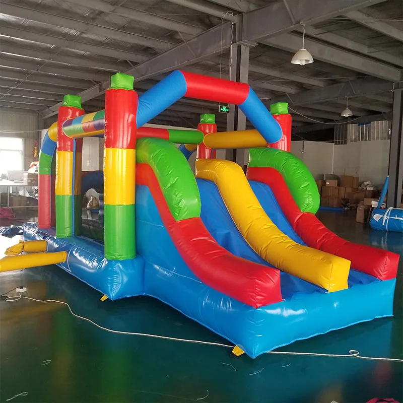 InflataBouncy Obstacle Castle Slide Game Made Of High-Strength Commercial PVC Material | Can Be Customized According To Drawings