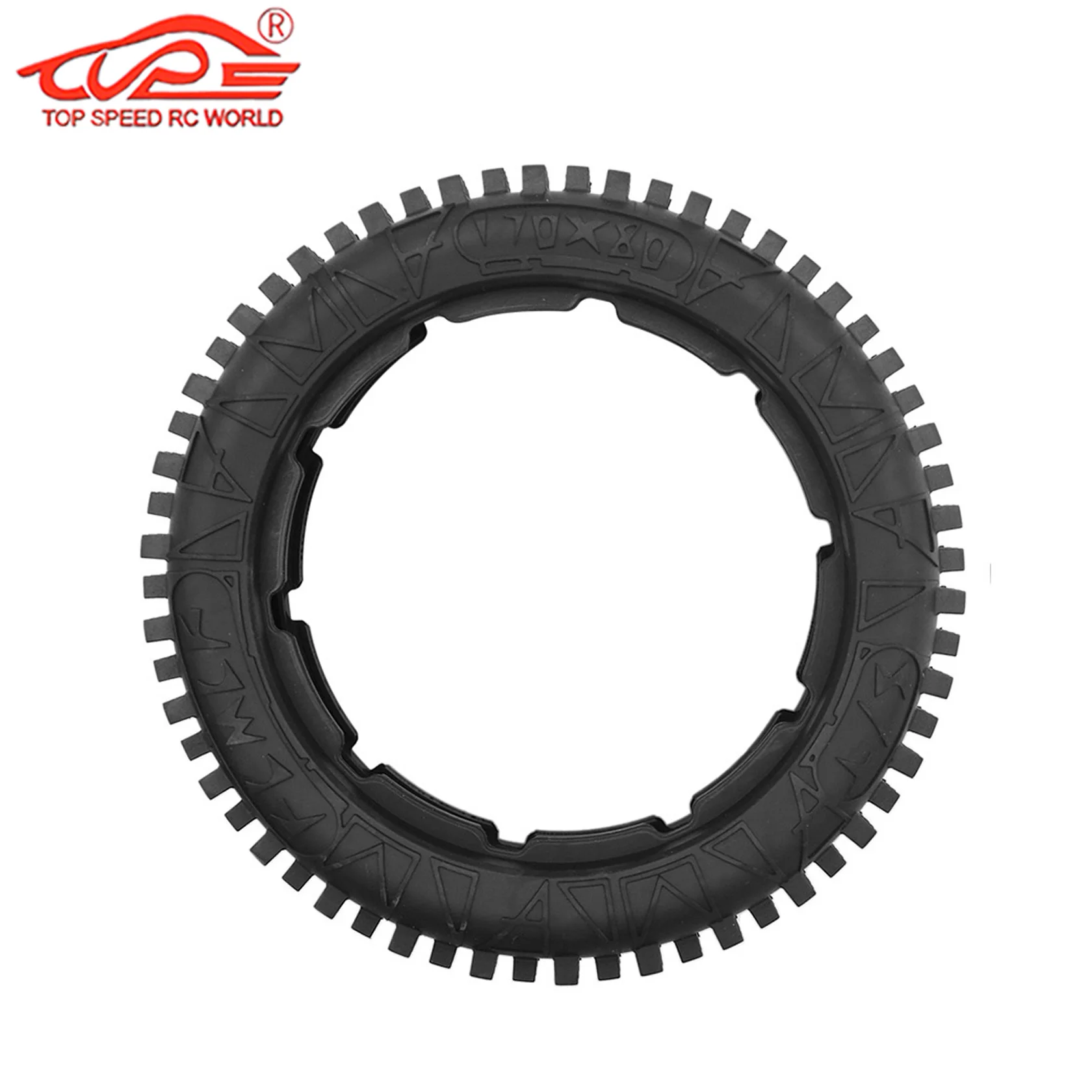 Off-road Rear Tyres for HPI ROVAN 1/5 RC Baja 5B Ss Only 1pcs