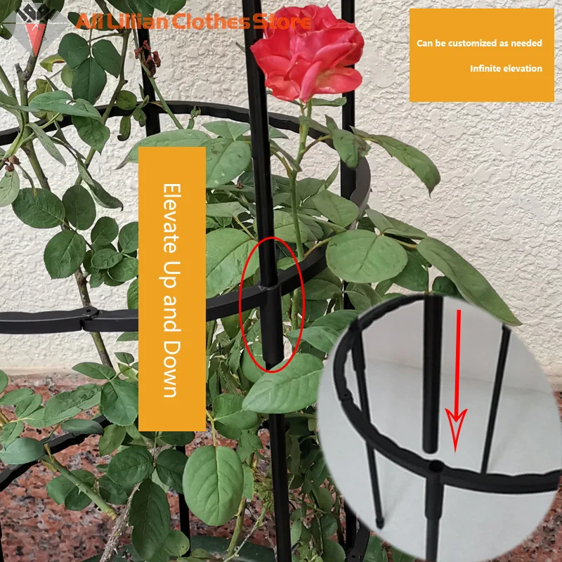 1Set Plant Support Cages Tomato Cages For Climbing Plants Garden Stakes Tomato Vine Cages Supports Trellis Garden Supplies