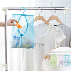 Multipurpose Clothespin Storage Mesh Bag for Closet Rack Clothes Clip Collection Multipurpose Clothespin Storage Mesh Bag