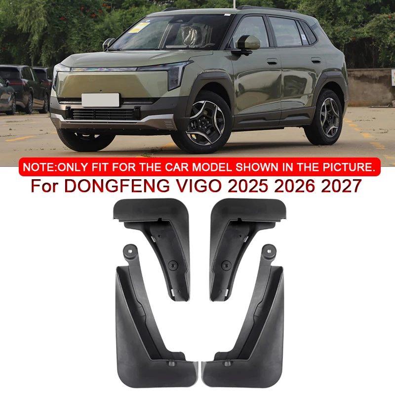 

Для DONGFENG VIGO 2025 2026 2027 Стайлинг автомобиля ABS автомобильные брызговики брызговики переднее и заднее крыло автоаксессуар