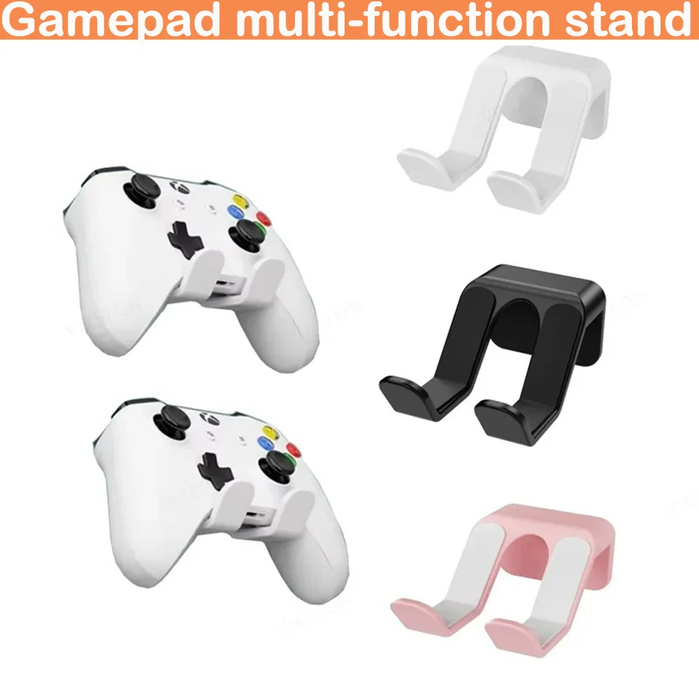 Afbeelding 5: Koptelefoonhouder Wandmontage Headsethanger Universele beugel voor Xbox One PS5 PS4 Game Controller Accessoires Zwart Wit Roze