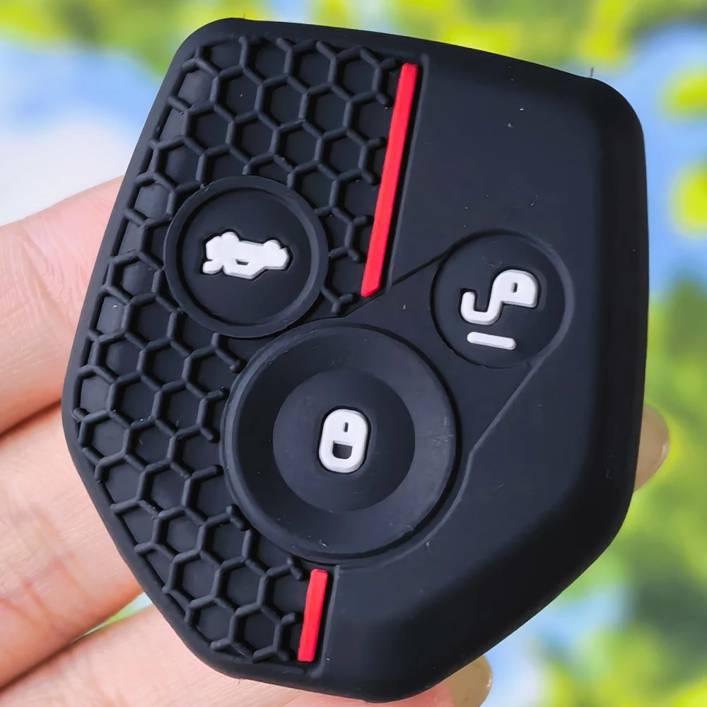 Precise Button Cut Silicone Car Key Skin Anti‑Dust Flexible Protective Fob Cover For Subaru Legacy Tribeca Impreza Forester Xv