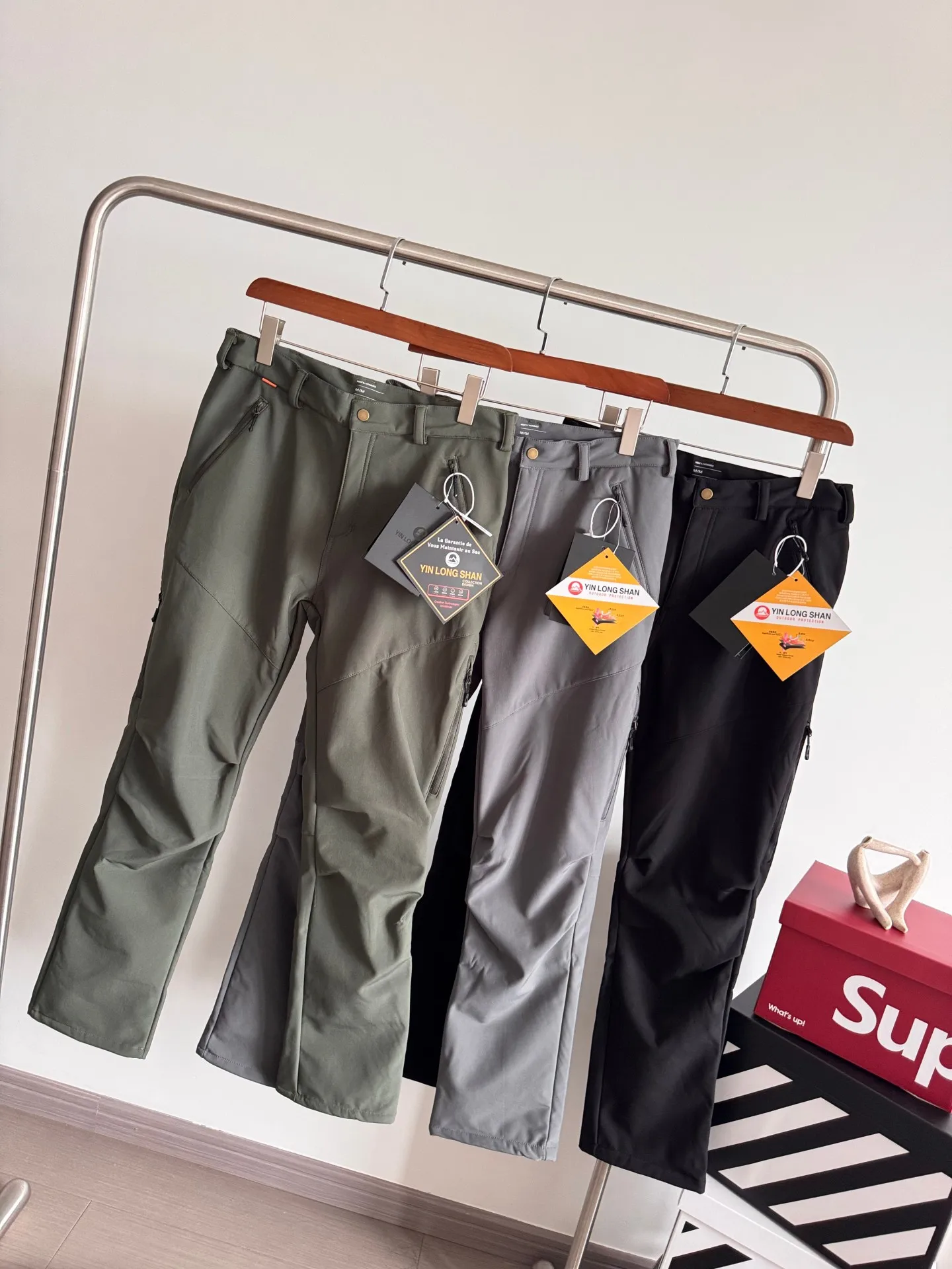 

Утепленные мужские брюки 3D-кроя для осени и зимы: дышащие, мягкие, повседневные, ветрозащитные из нейлона и спандекса