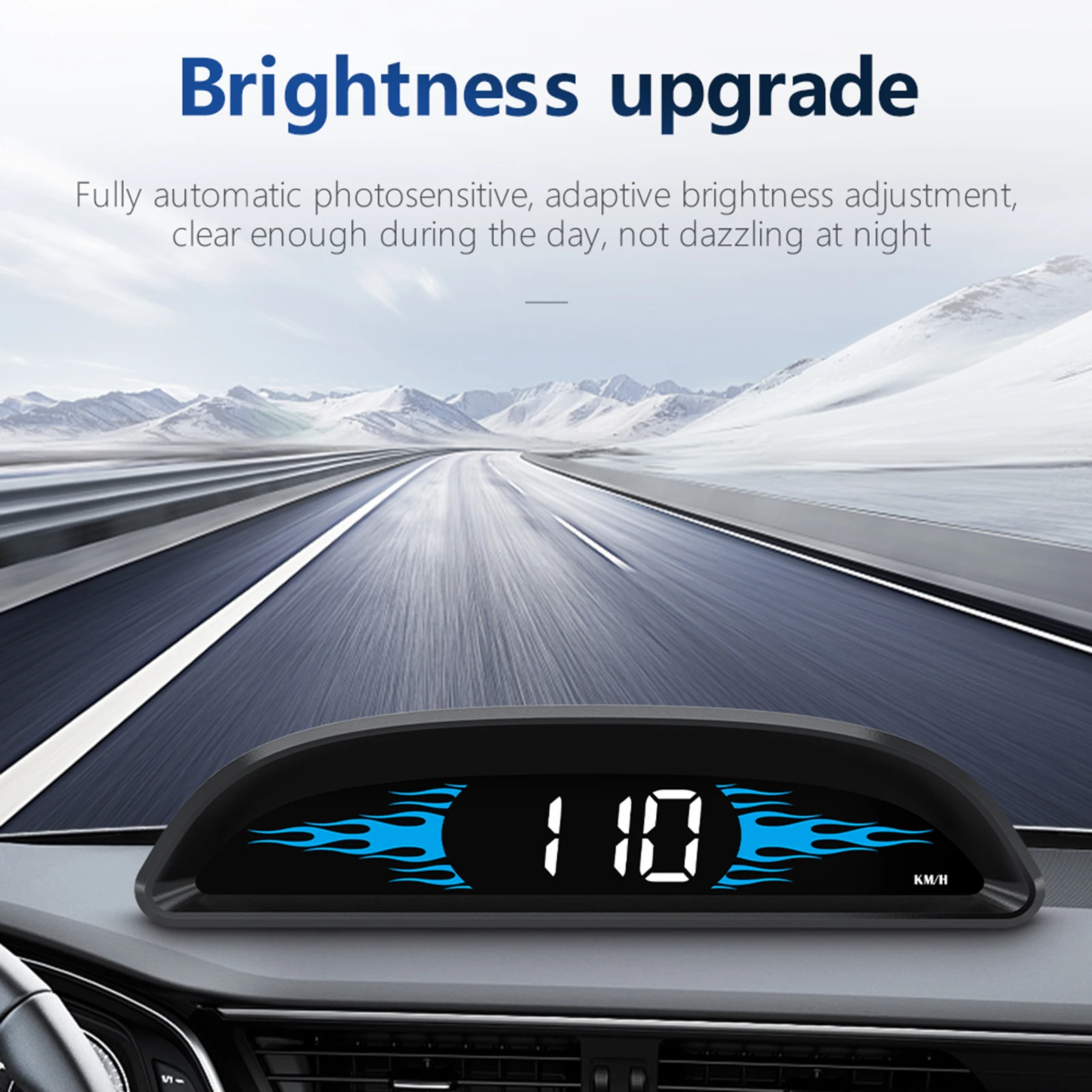 سيارة جديدة obd عداد السرعة رئيس متابعة العرض B2 متعددة الوظائف سيارة تشخيص كاشف عداد السرعة القيادة الآمنة #3