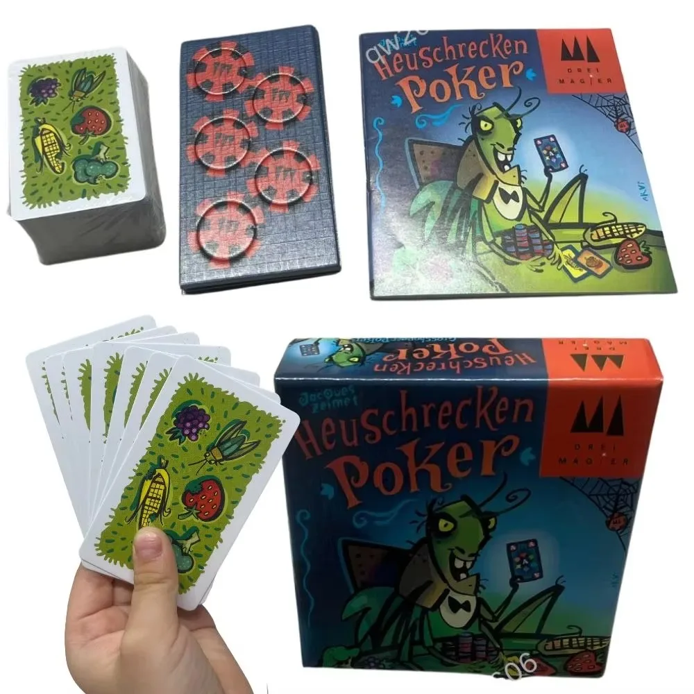 لعبة بطاقات Mogel Motte Polilla لعبة Devir-game moth Cheate /Royal Xiaoqiang Cheating Moth Cards