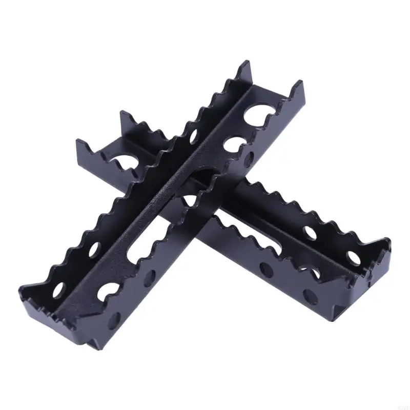 M76E ATV Fußrasten Fußrasten für TRX350FM TRX350TM TRX250TM Paar Set Ersatz – Detail 2