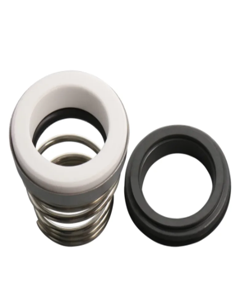 1Pc 155 Series ID Single Spring Inbuilt Mechanical Seal Rubber Ceramic 155-10/11/12/13/14/16/17/18/19/20/21/22/25/28/30/32/35/40