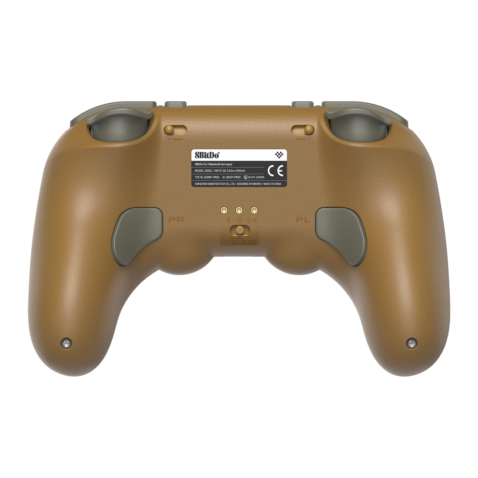 8BitDo Pro 3 Bluetooth Gaming Controller for Switch 1/2 Windows, Apple TMR Joysticks with Switchable Triggers for Android Steam