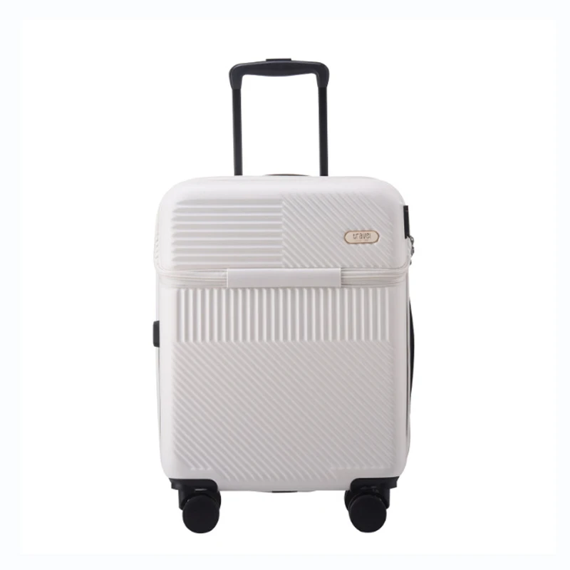 Suitcase Front Opening Luggage USB Charging 20\