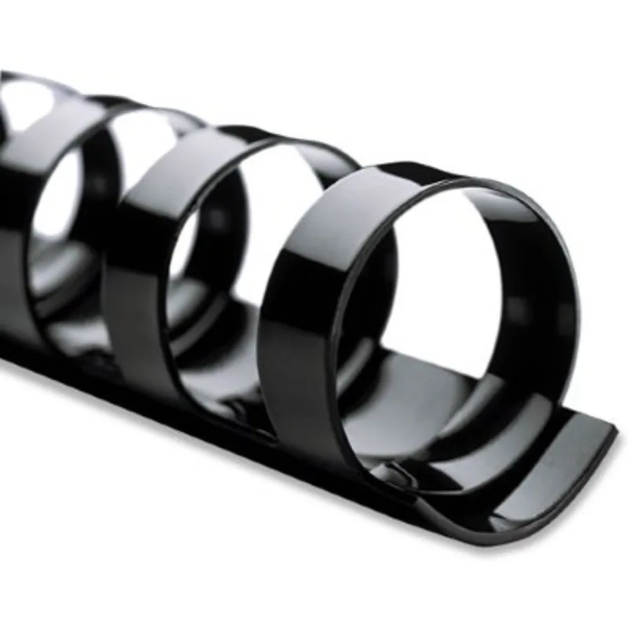 

Black Comb Binds 7/16" - 19 Ring 300 Pieces
