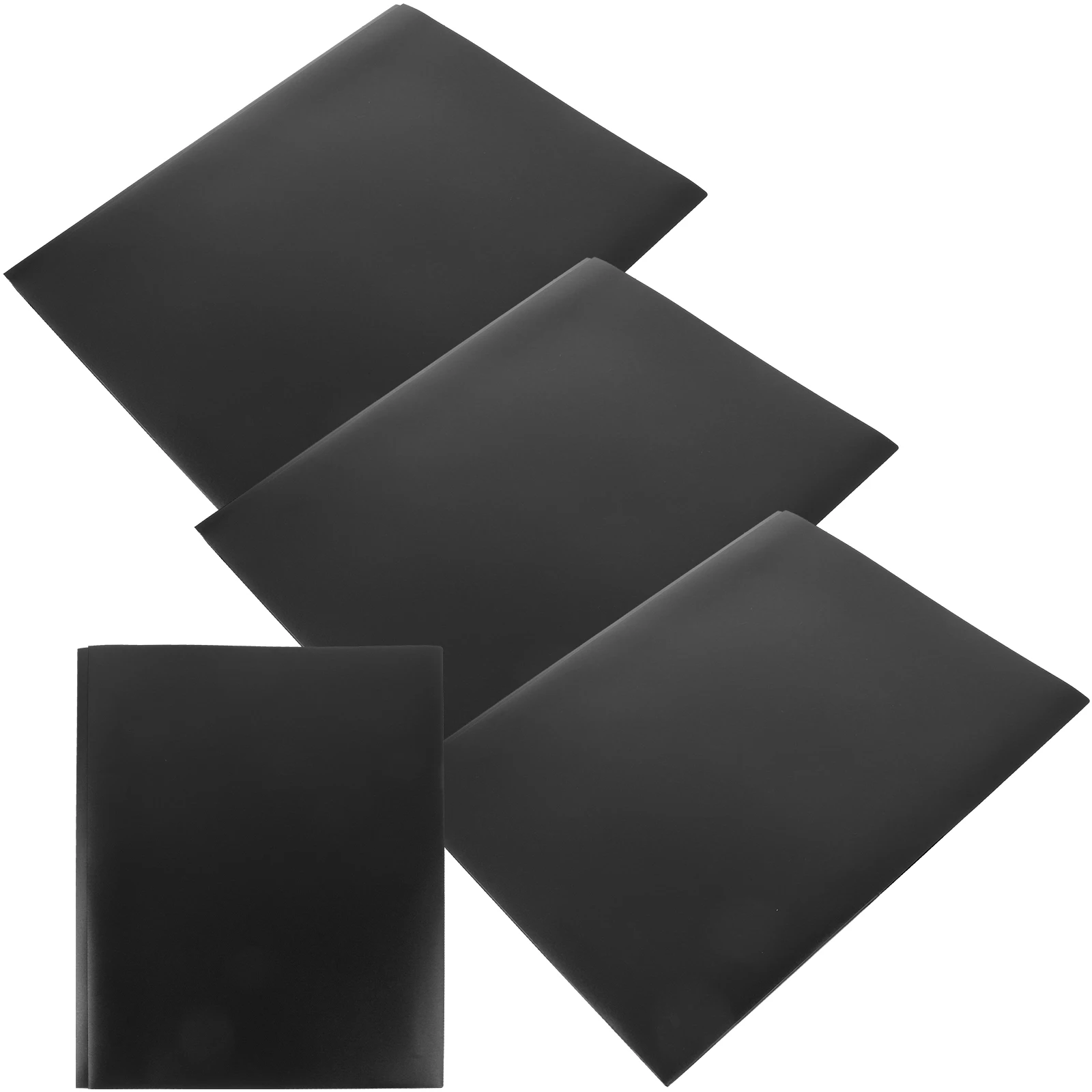 

4 Pcs Folder File Folders Plastic for Documents Clear Office Transparent Manila