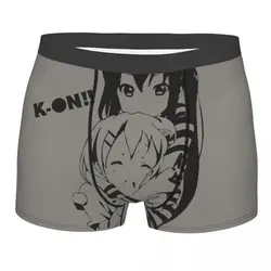 Novelty Boxer Shorts Panties Briefs Men K-On Azusa & Yui Underwear Japan Music Anime Soft Underpants for Male Plus Size