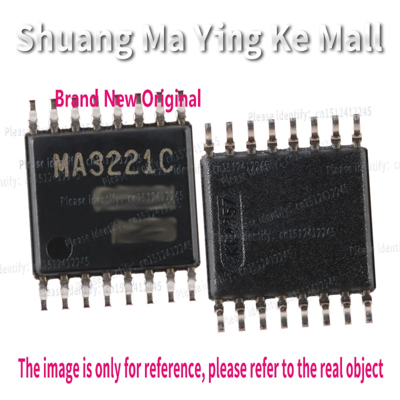 5PCS MAX3221CPWR MAX3221 MARK:MA3221C TSSOP16 3V to 5.5V ±15KV ESD Protection. RS232 Line Driver and Receiver CHIP New Original