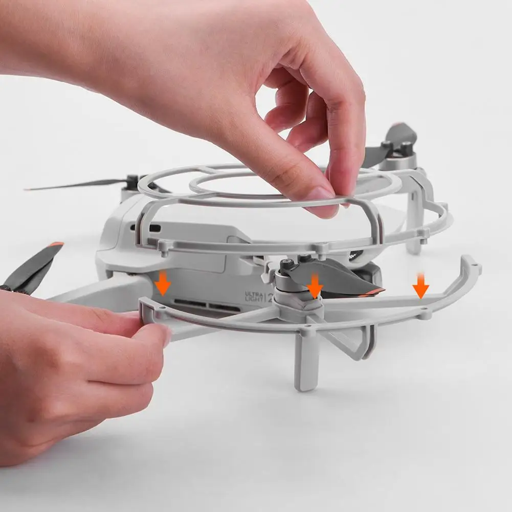 Propeller Guard Protector Compatible For Dji Mavic Mini 2 Protective Ring Quick Release Prop Bumper Landing Gear Drone Accessory