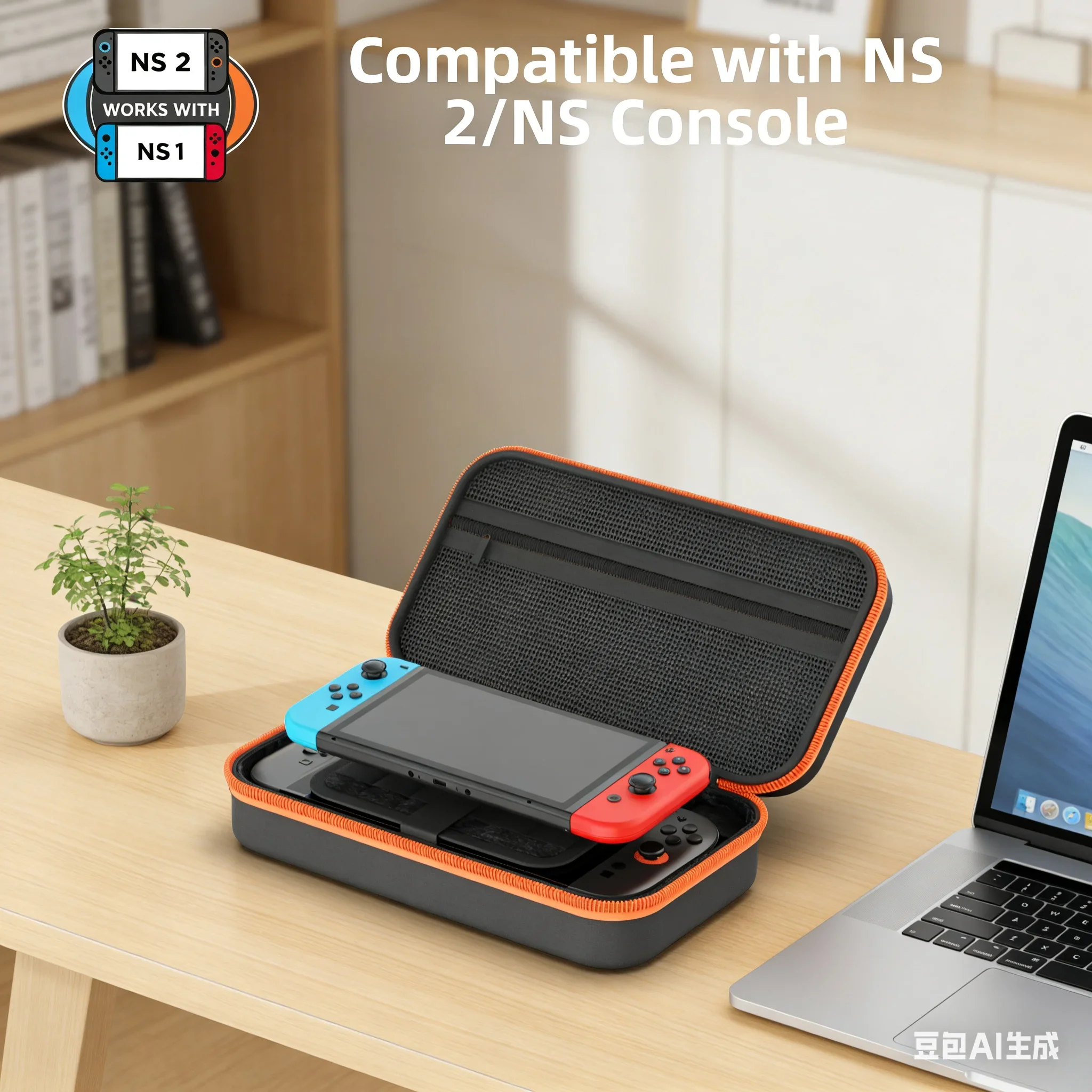 

Портативный чехол для Nintendo Switch 2, 10 000 мАч, устойчивая к царапинам защитная сумка для хранения аксессуаров для игровой консоли