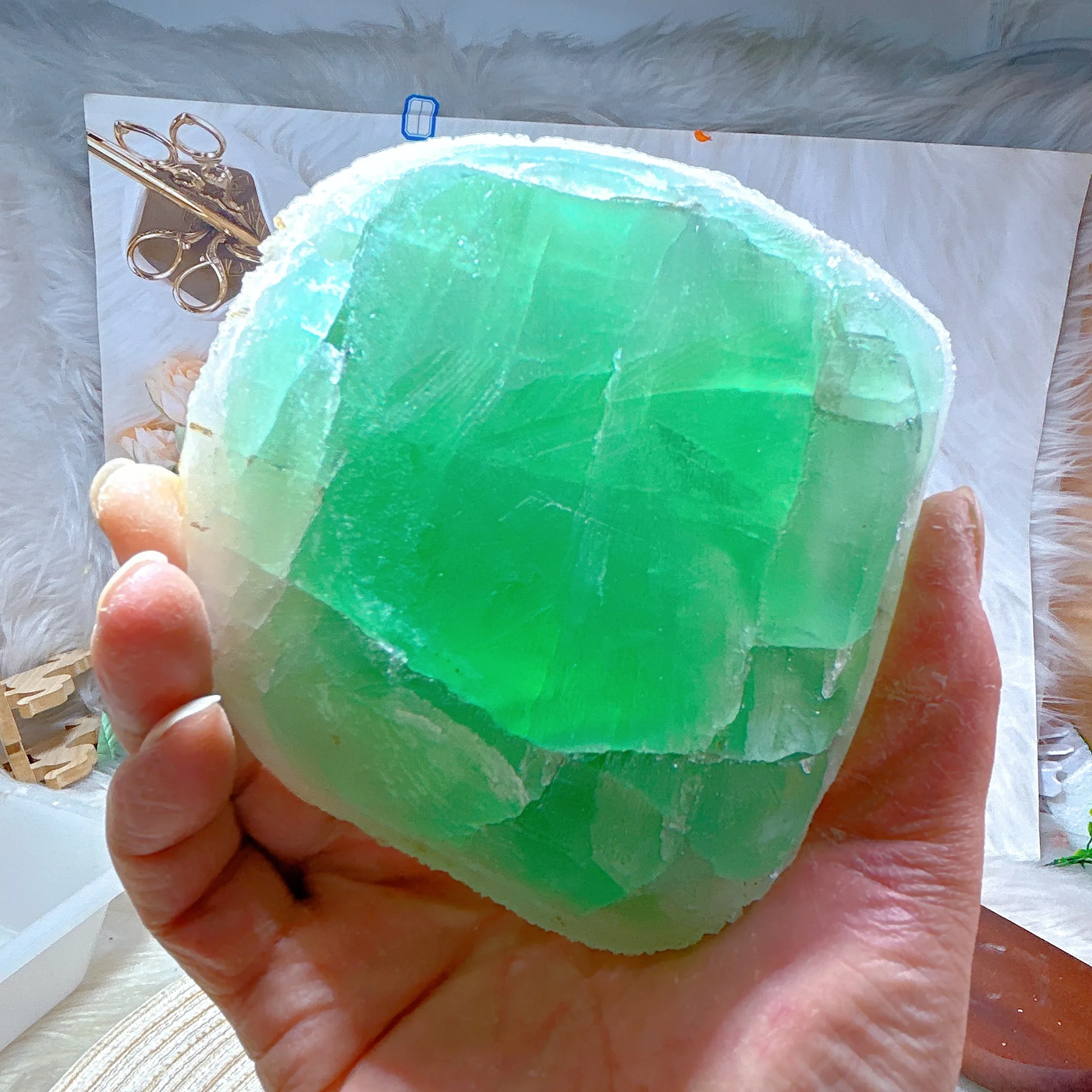 Guarigione di alta qualità cristallo naturale zucchero Fluorite Druzy campione pietra grezza pietre preziose Reiki decorazioni per la casa